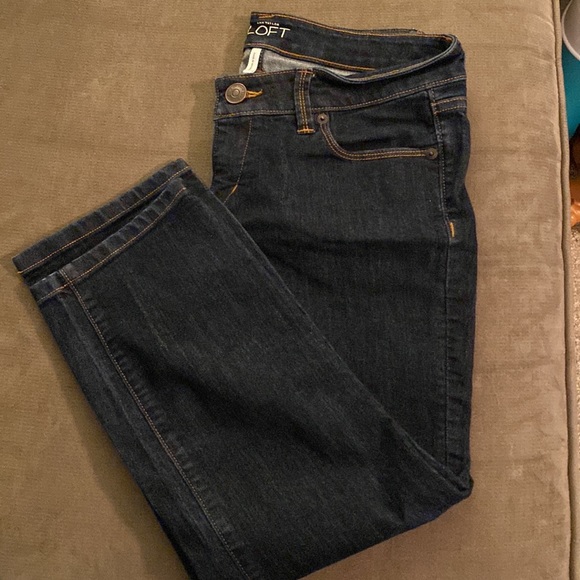 LOFT size 4 ankle/crop jeans - Picture 8 of 13